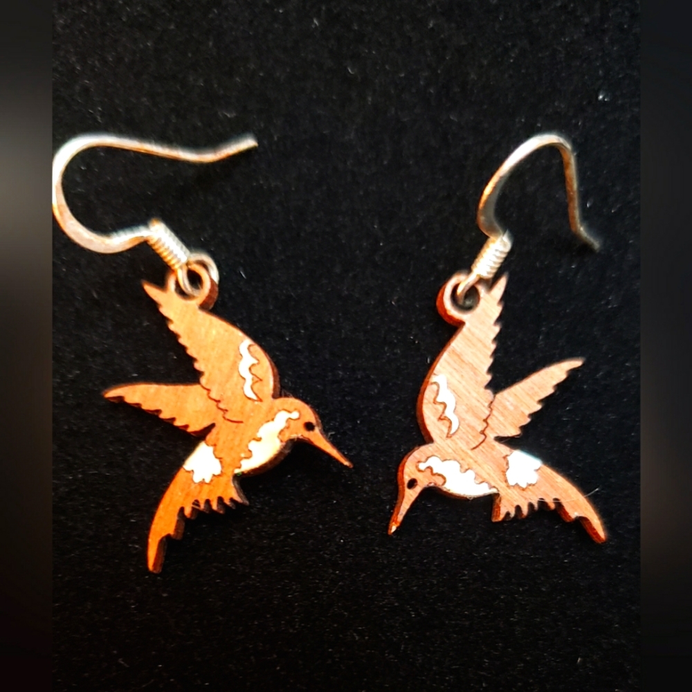One of a kind “Hummingbird” - Lightweight wood With metal accents